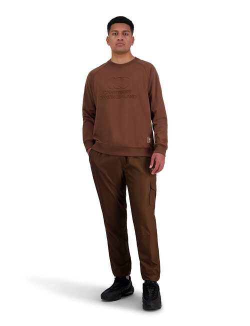 Canterbury Force Crew, Brown, S product photo View 04 L