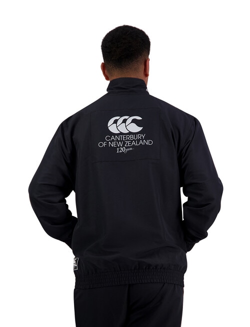 Canterbury Legends Woven Track Jacket, Black, S product photo View 02 L