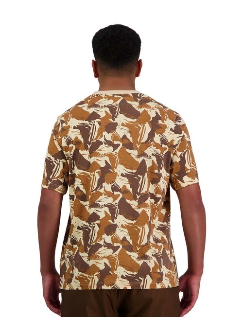 Canterbury Force Aop Short Sleeve T-Shirt, Brown, S product photo View 02 L
