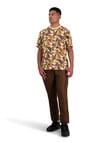 Canterbury Force Aop Short Sleeve T-Shirt, Brown, S product photo View 04 S