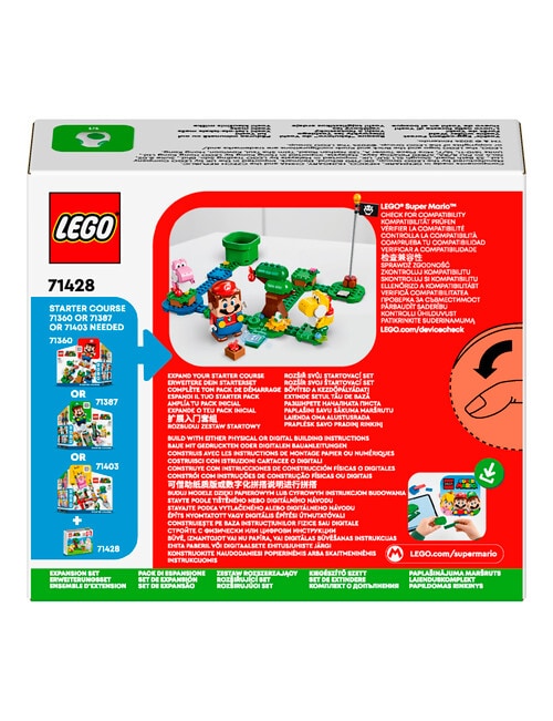 LEGO Super Mario Super Mario Yoshis' Egg-cellent Forest Expansion Set, 71428 product photo View 08 L
