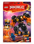 LEGO NINJAGO Cole's Elemental Earth Mech, 71806 product photo View 02 S