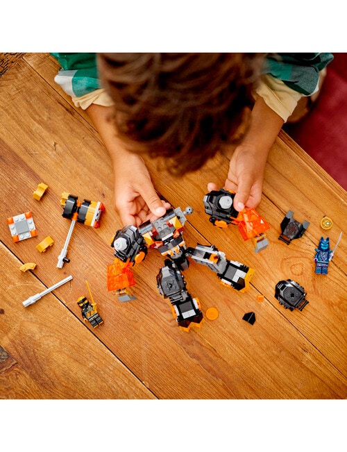 Lego Ninjago Cole's Elemental Earth Mech, 71806 product photo View 07 L