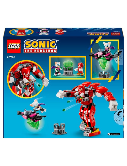 LEGO Sonic Sonic the Hedgehog Knuckles' Guardian Mech, 76996 product photo View 08 L