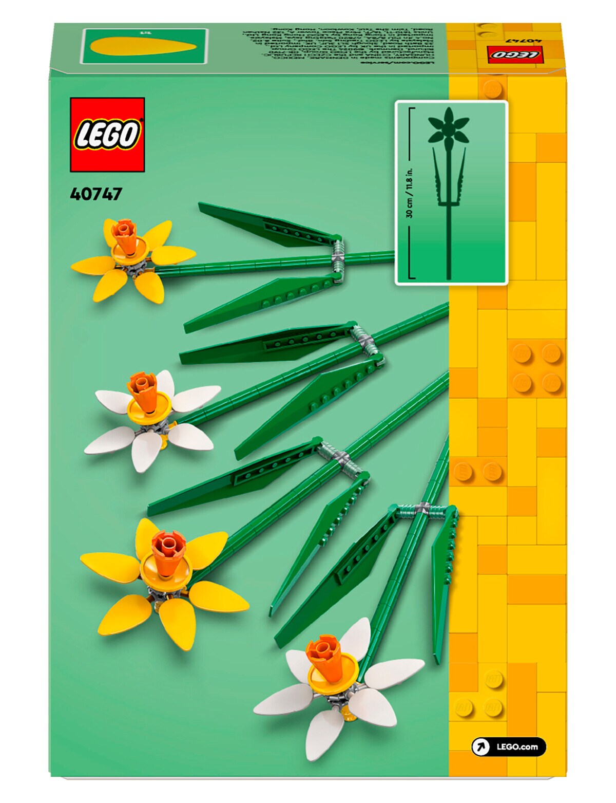 LEGO Botanicals Daffodils, 40747 - Lego & Construction