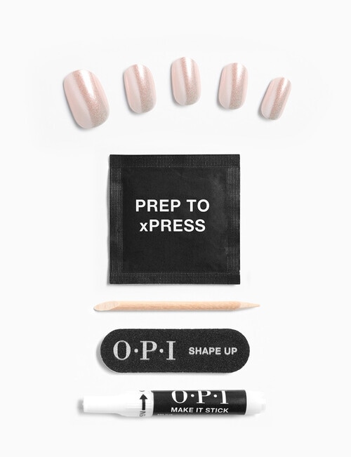 OPI xPRESS/ON Iconic Shades, Throw Me a Kiss, Short product photo View 02 L