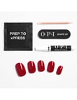 OPI xPRESS/ON Iconic Shades, Big Apple Red, Short product photo View 02 S