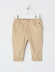 Teeny Weeny All Dressed Up Chino Pants, Stone product photo