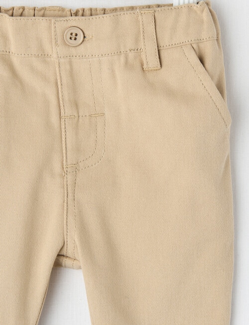 Teeny Weeny All Dressed Up Chino Pants, Stone product photo View 03 L