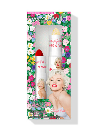 wet n wild Marilyn Monroe Icon Lipstick & Balm Set product photo