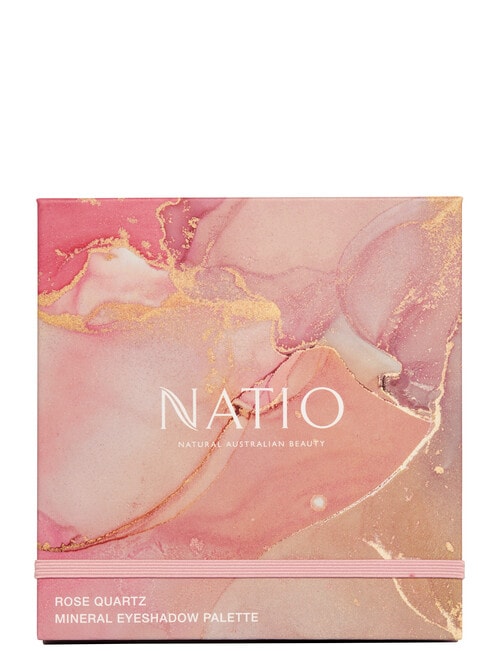 Natio Rose Quartz Mineral Eyeshadow Palette product photo View 02 L