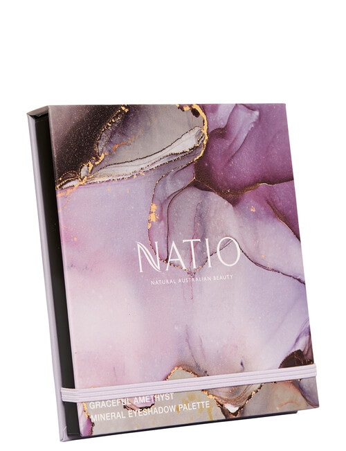 Natio Graceful Amethyst Mineral Eyeshadow Palette product photo View 04 L