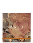 Natio Golden Citrine Mineral Eyeshadow Palette product photo View 02 S