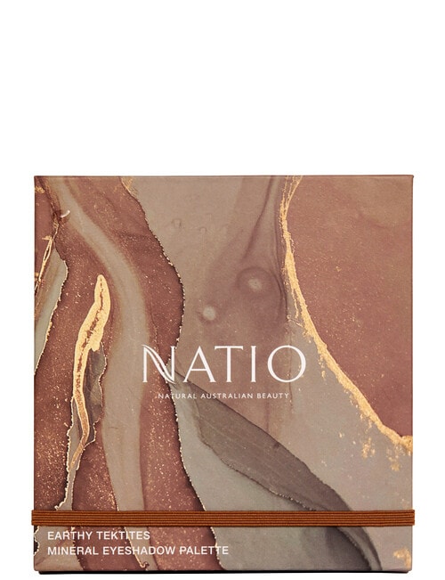 Natio Earthy Tektites Mineral Eyeshadow Palette product photo View 02 L