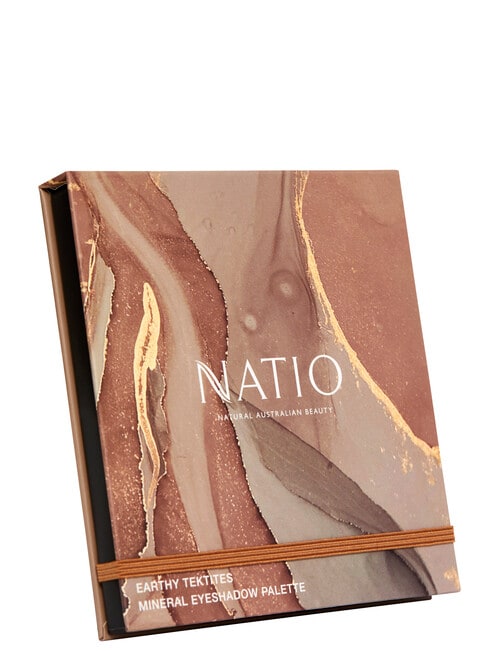 Natio Earthy Tektites Mineral Eyeshadow Palette product photo View 04 L