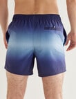 Gasoline Tie dye Swimshort, Navy product photo View 02 S