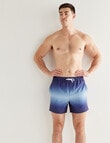Gasoline Tie dye Swimshort, Navy product photo View 03 S