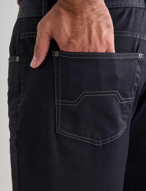 Line 7 Selwyn Coated Short, Indigo product photo View 04 L