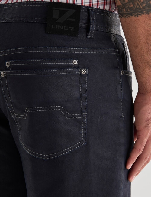Line 7 Selwyn Coated Short, Indigo product photo View 06 L