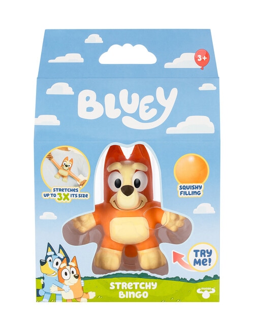 Bluey Stretchy Hero, Series 10, Assorted product photo View 02 L
