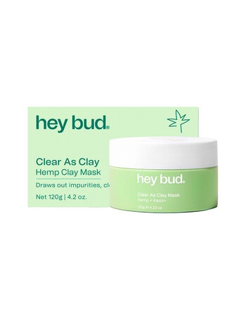 Hey Bud Clear As Clay Mask, 120g product photo