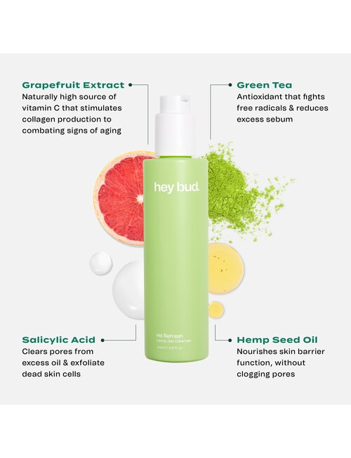 Hey Bud Hit Refresh Gel Cleanser, 150ml product photo View 05 L