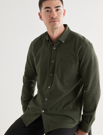 L+L Rush Long Sleeve Shirt, Forest product photo
