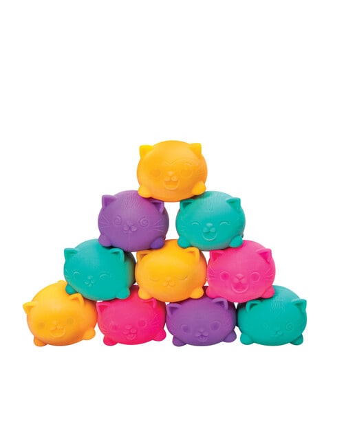 NeeDoh Teenie Cool Cats, 3-Pack, Assorted product photo View 03 L