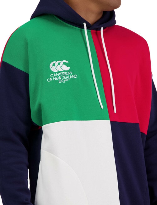 Canterbury Harlequin Hoodie, Green product photo View 03 L