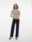 Vero Moda Kenzi Fiona Off Shoulder Top, Birch product photo View 03 S