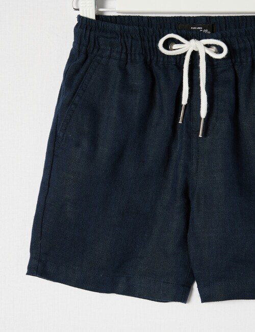 Mac & Ellie Linen Short, Navy product photo View 03 L