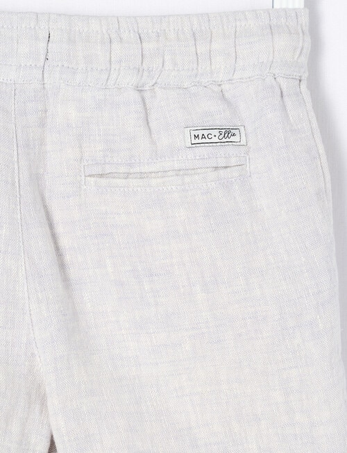 Mac & Ellie Linen Short, Stone product photo View 02 L
