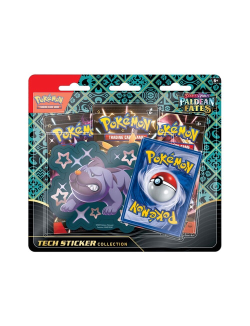 Pokemon Trading Card Scarlet & Violet Tech Sticker Blister Pack product photo View 03 L