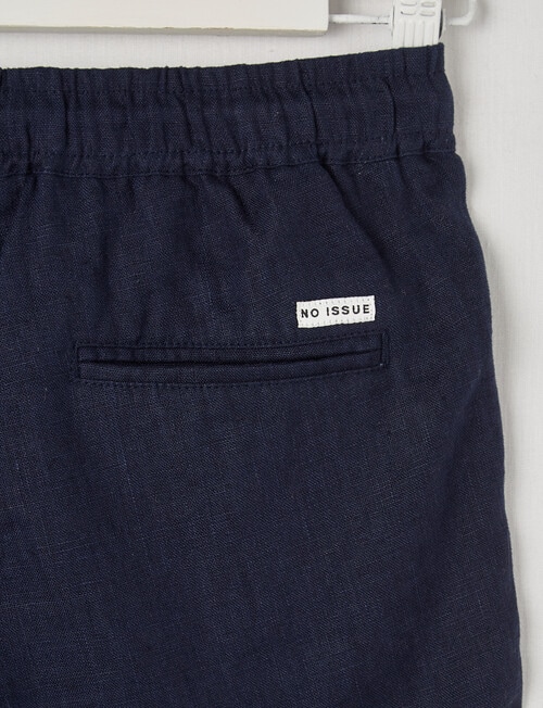 No Issue Linen Short, Navy product photo View 03 L