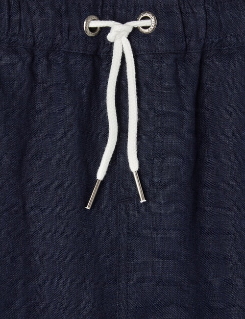 No Issue Linen Short, Navy product photo View 02 L