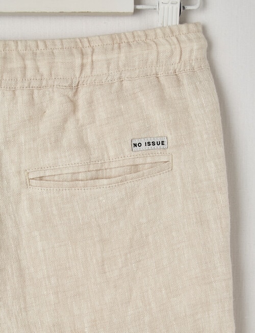No Issue Linen Short, Stone product photo View 05 L