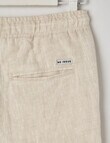 No Issue Linen Short, Stone product photo View 03 S