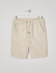 No Issue Linen Short, Stone product photo View 04 S