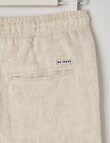 No Issue Linen Short, Stone product photo View 03 S