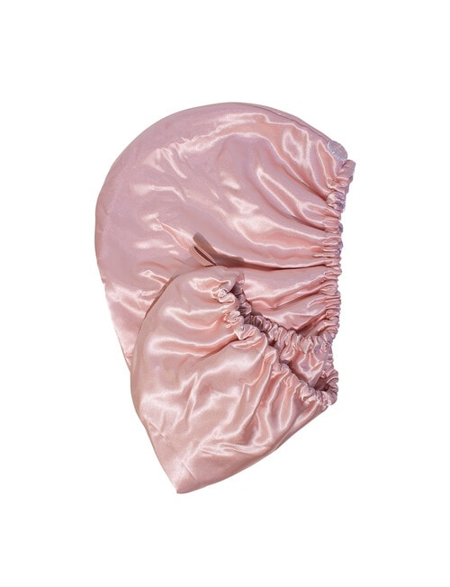 Simply Essential Quick-Dry Satin Hair Turban, Pink product photo View 02 L