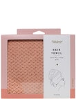 Simply Essential Quick-Dry Hair Towel, Pink product photo View 02 S