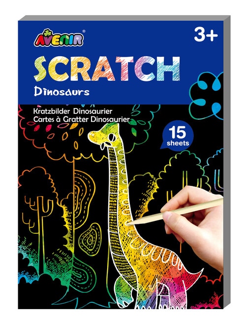 A6 Mini Scratch Book, Assorted product photo View 02 L