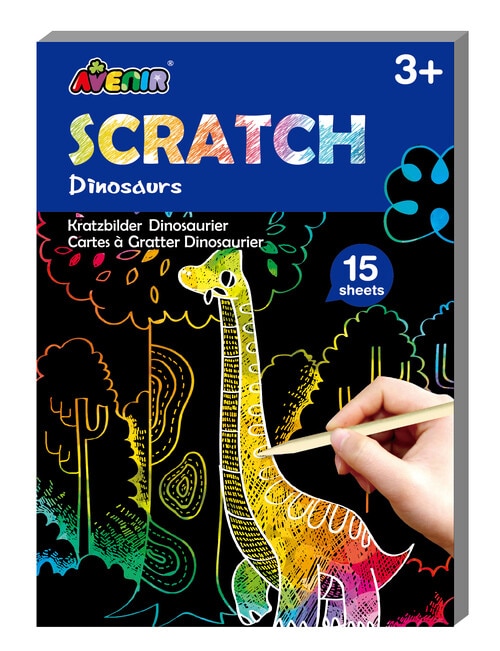 A6 Mini Scratch Book, Assorted product photo View 02 L