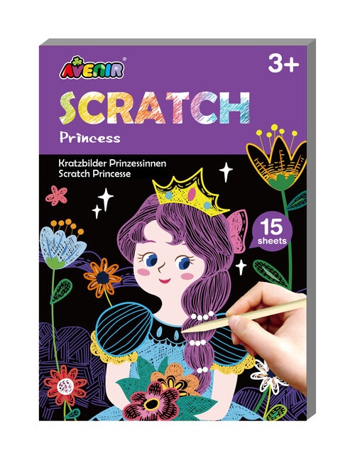 A6 Mini Scratch Book, Assorted product photo View 03 L