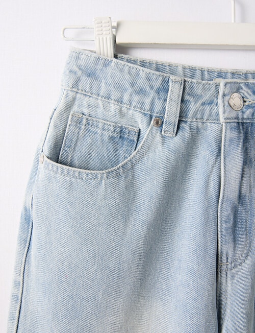 Switch Taylor Wide Leg Cargo Jean, Washed Blue product photo View 02 L