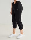Line 7 Rolled Hem Capri Pant, Black product photo View 05 S