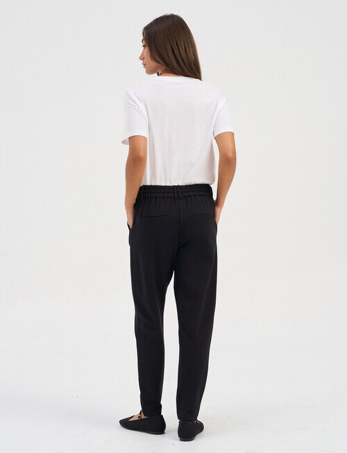 Pantalon Femme Only Onlpoptrash-Sally - Taille Mi-haute, Cordon, Stretch - 96% Polyester, 4% élasthanne - 2