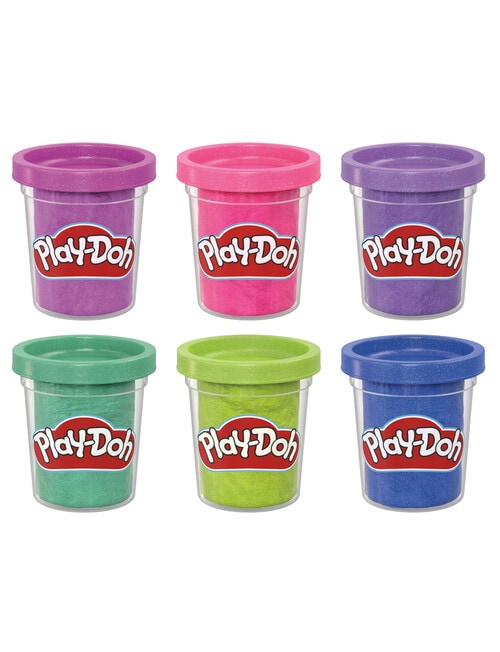 Playdoh Sparkle Collection 6-Pack product photo View 03 L