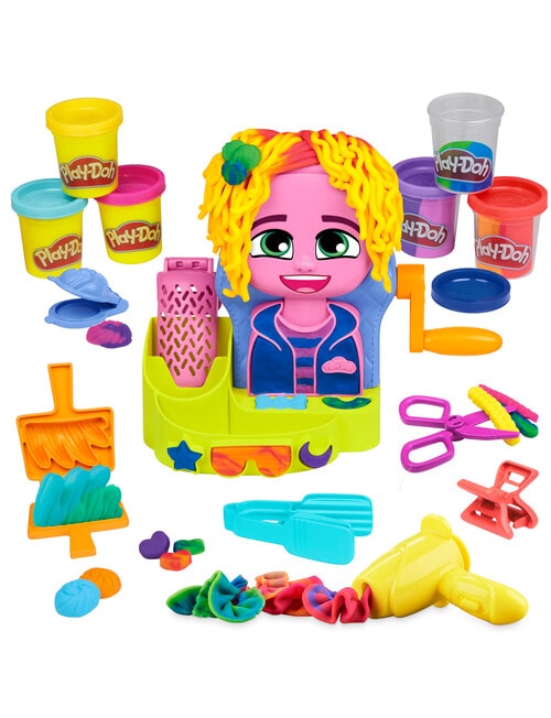 Playdoh Hair Stylin' Salon Playset product photo View 02 L