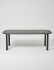 LUCA Furniture Geneva Dining Table 2.1m, Black product photo View 02 S